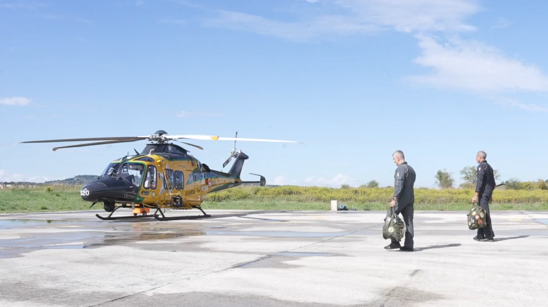 elicottero aw169 guardia di finanza esterno