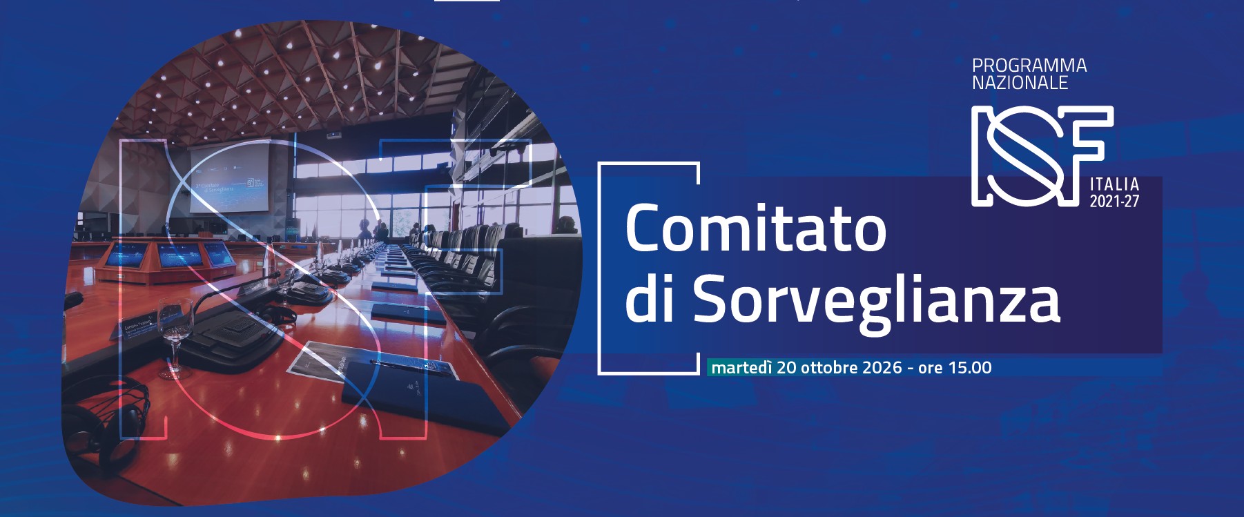 comitato di sorveglianza isf 2026 apertura